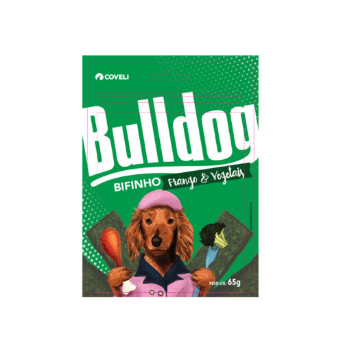 Bulldog Bifinho Frango e Vegetais